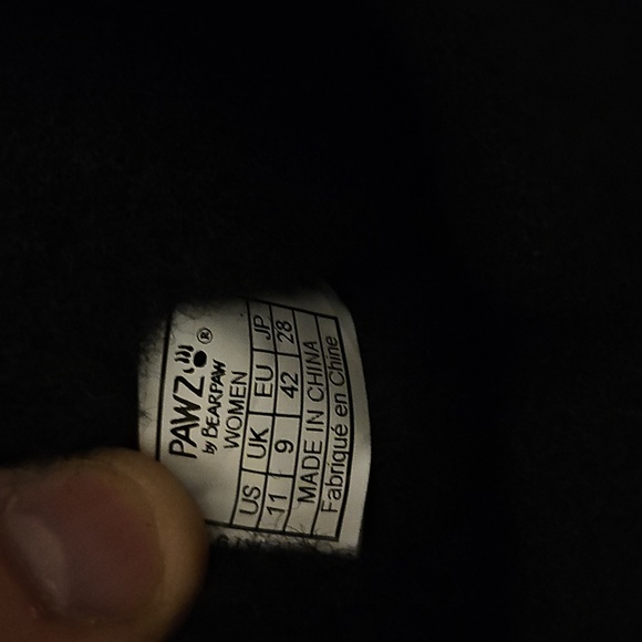 PAWZ Women's Classic Black Winter Boots - Picture 4 of 6